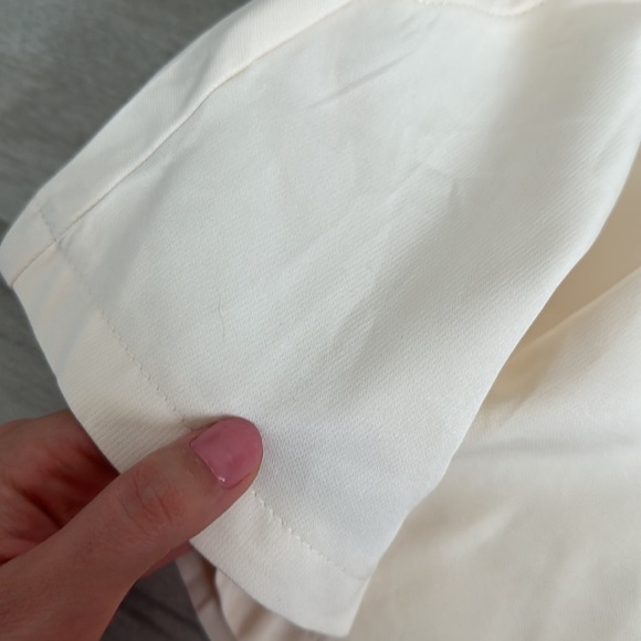 Cream Shorts Bermudas Skorts High Waist / Size S - Picture 9 of 14